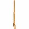 Ekena Millwork Saratoga Rough Sawn Timber Gable Bracket, Western Red Cedar, 84"W x 35"H x 2"D x 4"F, 10/12 Pitch GBW084X35X0204SAR00RWR - alternate 3
